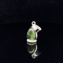 Load image into Gallery viewer, Tourmaline Pendant Silver 925 24 mm