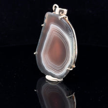 Load image into Gallery viewer, Agate Pendant Silver 925 53 mm