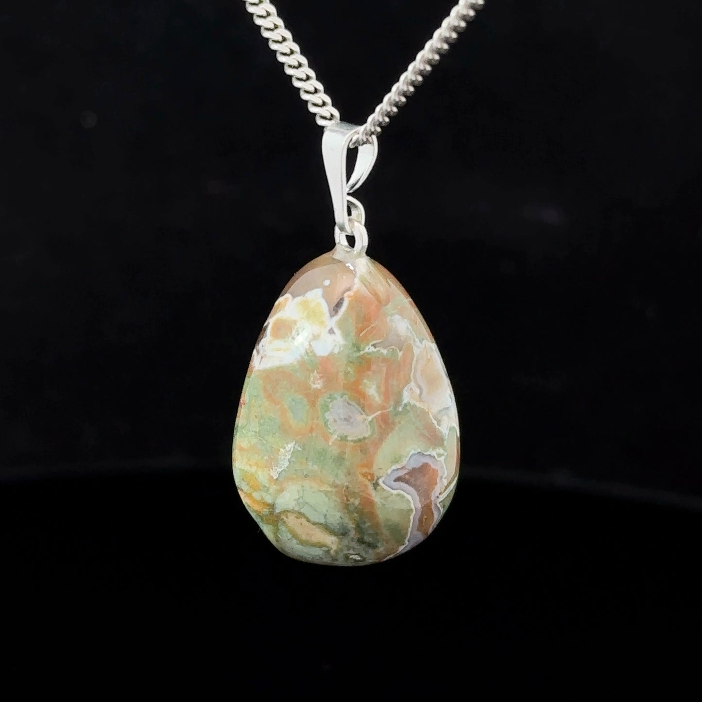 Forest Jasper Pendant 1 cm