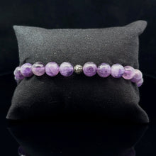 Загрузить изображение в средство просмотра галереи, Amethyst Bracelet – 10 mm, 19 Beads