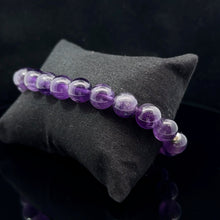 Загрузить изображение в средство просмотра галереи, Amethyst Bracelet – 10 mm, 22 Beads