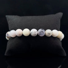 Загрузить изображение в средство просмотра галереи, Браслет Агат Мерленит 10мм 19бусин