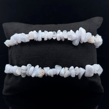 Lejupielādēt attēlu galerijas skatītājā, Ahāta rokassprādze zila