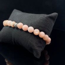 Lejupielādēt attēlu galerijas skatītājā, Rokassprādze Sunstone 8mm, 23 krelles