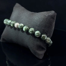 Load image into Gallery viewer, Bracelet Seraphinite 8mm 25 beads