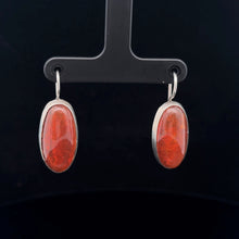 Load image into Gallery viewer, Fire Opal Set 17 size: 925 silver