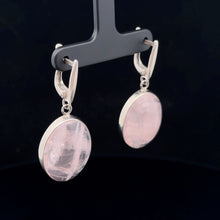 Load image into Gallery viewer, Set Rose Quartz 17 size: silver 925