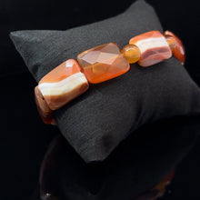 Lejupielādēt attēlu galerijas skatītājā, Rokassprādze Karneols, 8mm un 20mm, 12 pērlītes