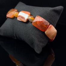 Lejupielādēt attēlu galerijas skatītājā, Rokassprādze Karneols, 8mm un 20mm, 12 pērlītes