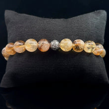 Load image into Gallery viewer, Bracelet Citrine 10mm 20 beads