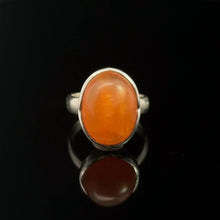 Загрузить изображение в средство просмотра галереи, Кольцо Сердолик 16 размер: серебро 925