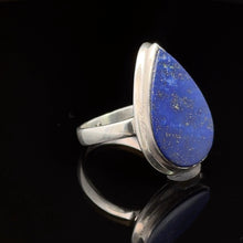 Lejupielādēt attēlu galerijas skatītājā, Gredzens Lazurīts, 18,5, sudrabs 925