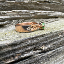 Lejupielādēt attēlu galerijas skatītājā, Gredzens Granāts 0,25 karātu zeltā 585