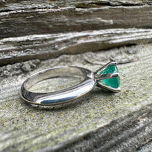 Load image into Gallery viewer, Zambia Emerald Ring 1.3 carats in 14K gold