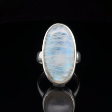 Load image into Gallery viewer, Odular ring (moonstone), size 19; 925 sterling silver