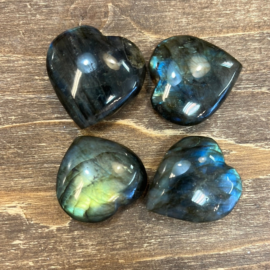 Сердечки Лабродарит