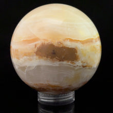 Загрузить изображение в средство просмотра галереи, Шар Кальцит мраморный 70 мм