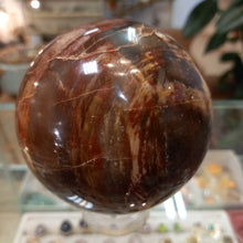 Загрузить изображение в средство просмотра галереи, Шар Oкаменелое дерево 75 мм