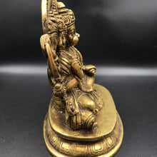 Lejupielādēt attēlu galerijas skatītājā, Hanumans. Bronza, Nepāla 10x14x16.5cm 1730 gr