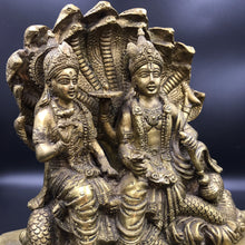 Load image into Gallery viewer, Vishnu and Lakshmi. Bronze. Nepal 15x23 x22cm 6000g