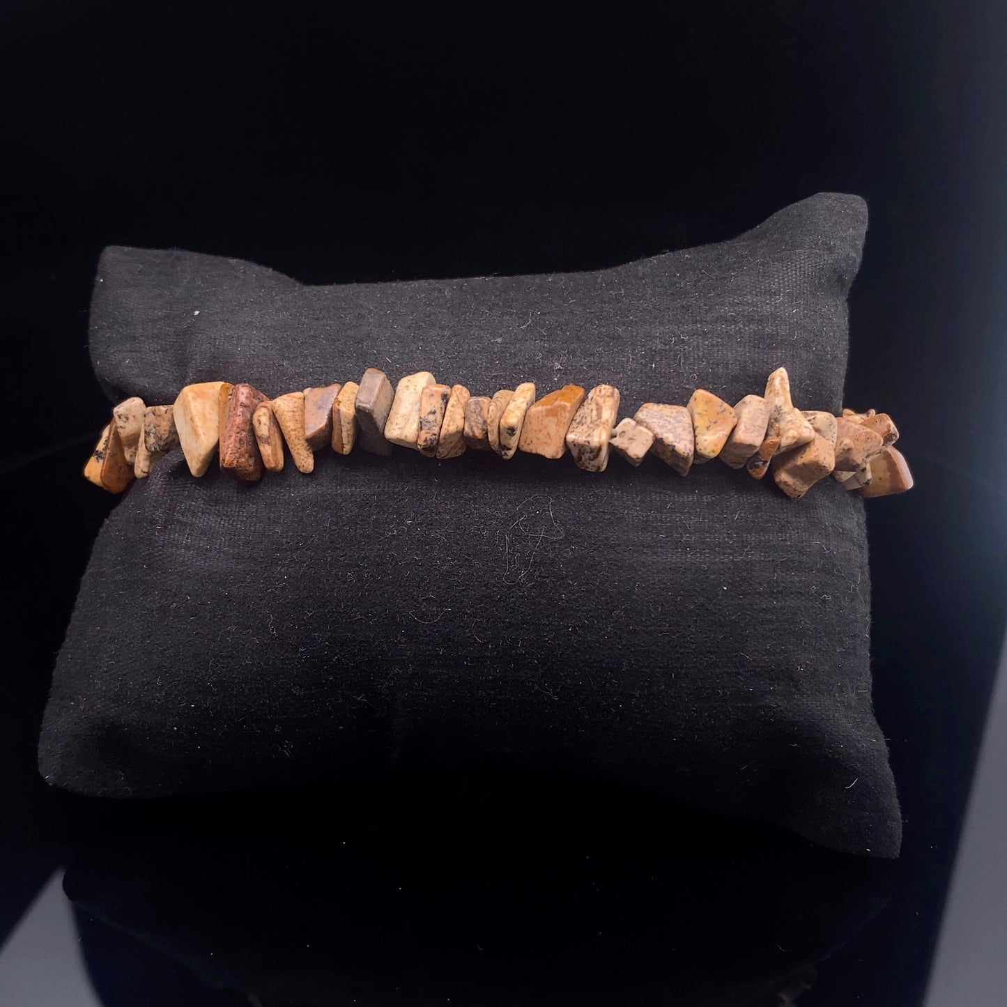 Smilšu jaspis rokassprādze, 18 cm