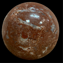 Load image into Gallery viewer, Ball Jasper with quartz inclusions, 580 g, 7 cm
