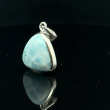 Load image into Gallery viewer, Larimar pendant 6 g, 2.7 cm; silver 925
