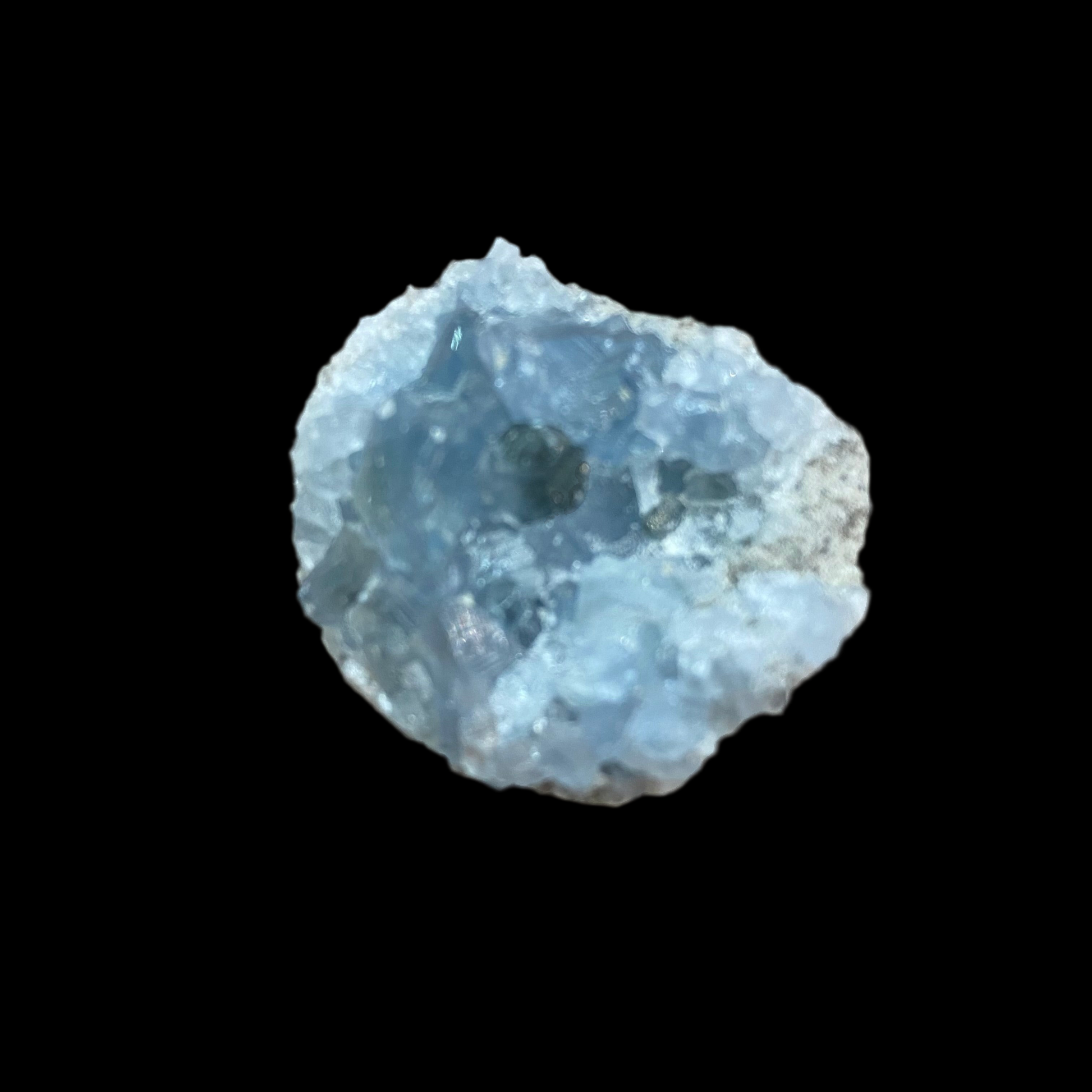 Celestite Crystal 51 g 3×4 cm