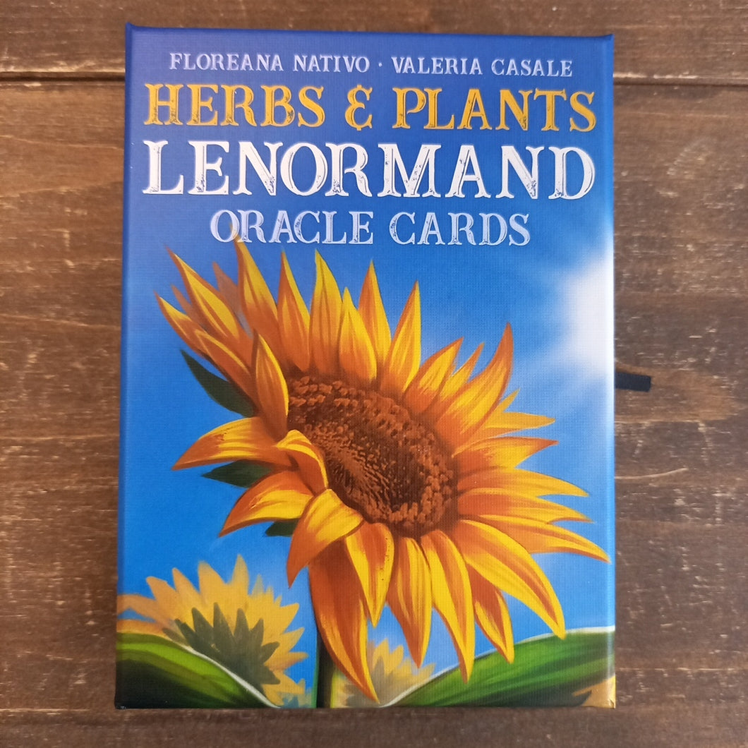 Herbs & Plants Lenormand oracle cards