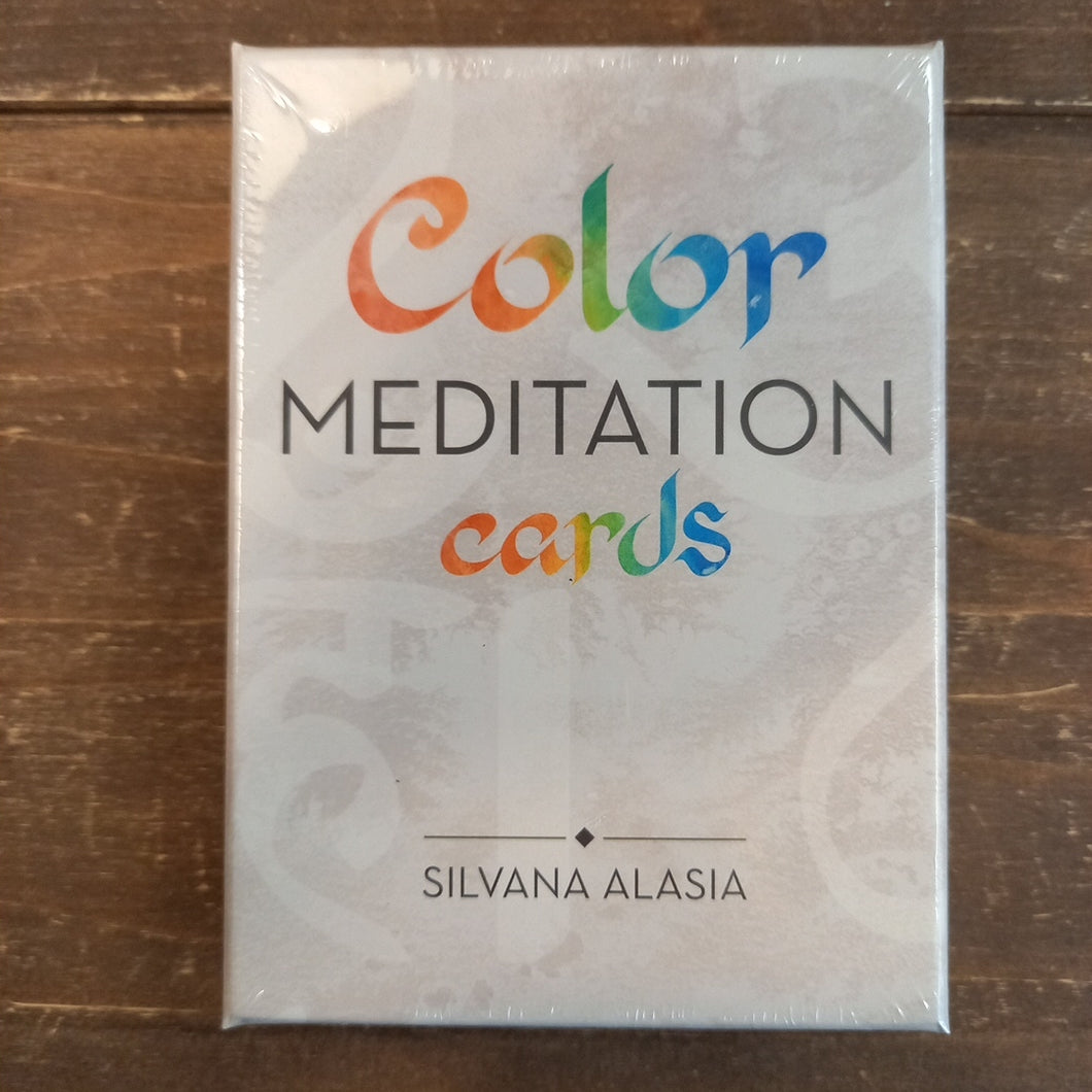 Color meditation cards