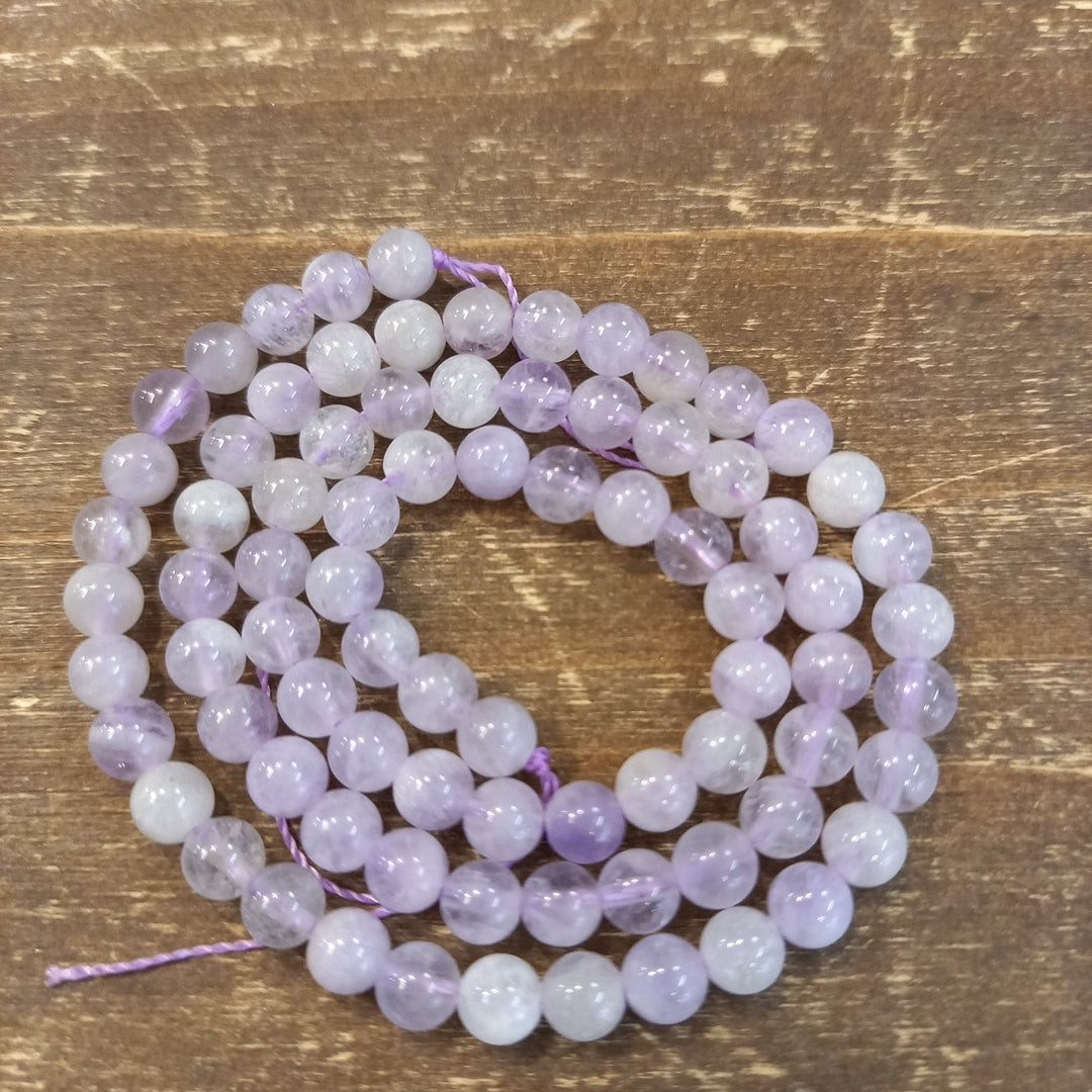 Amethyst Beads – 4 mm, 81 Pieces