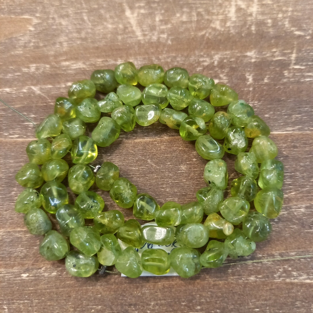 Chrysolite Beads 6 mm 65 pcs