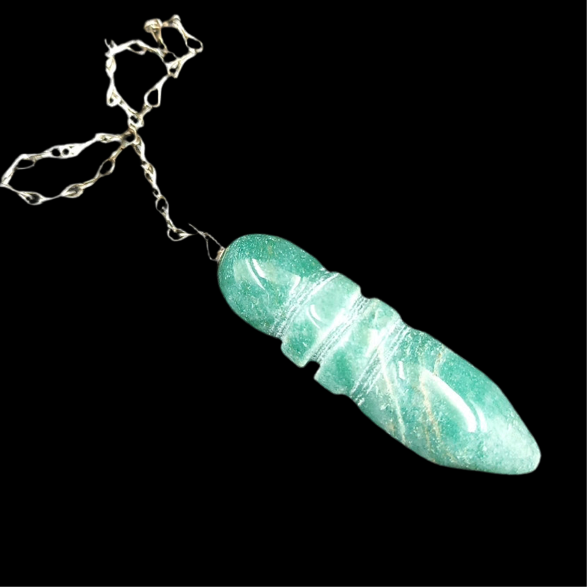 Pendulum Aventurine, 5x1.8cm, 14g 
