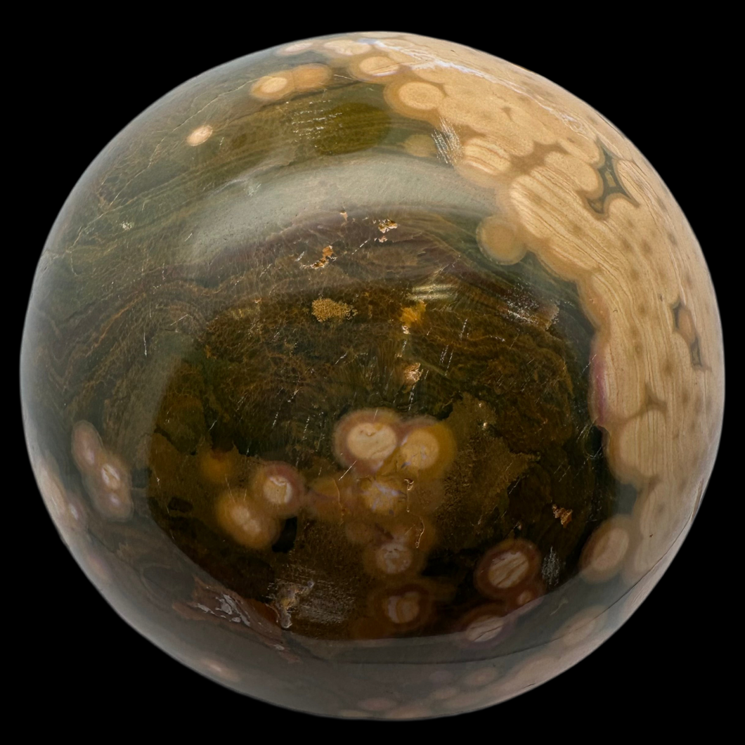 Ball Jasper ocean 85 mm