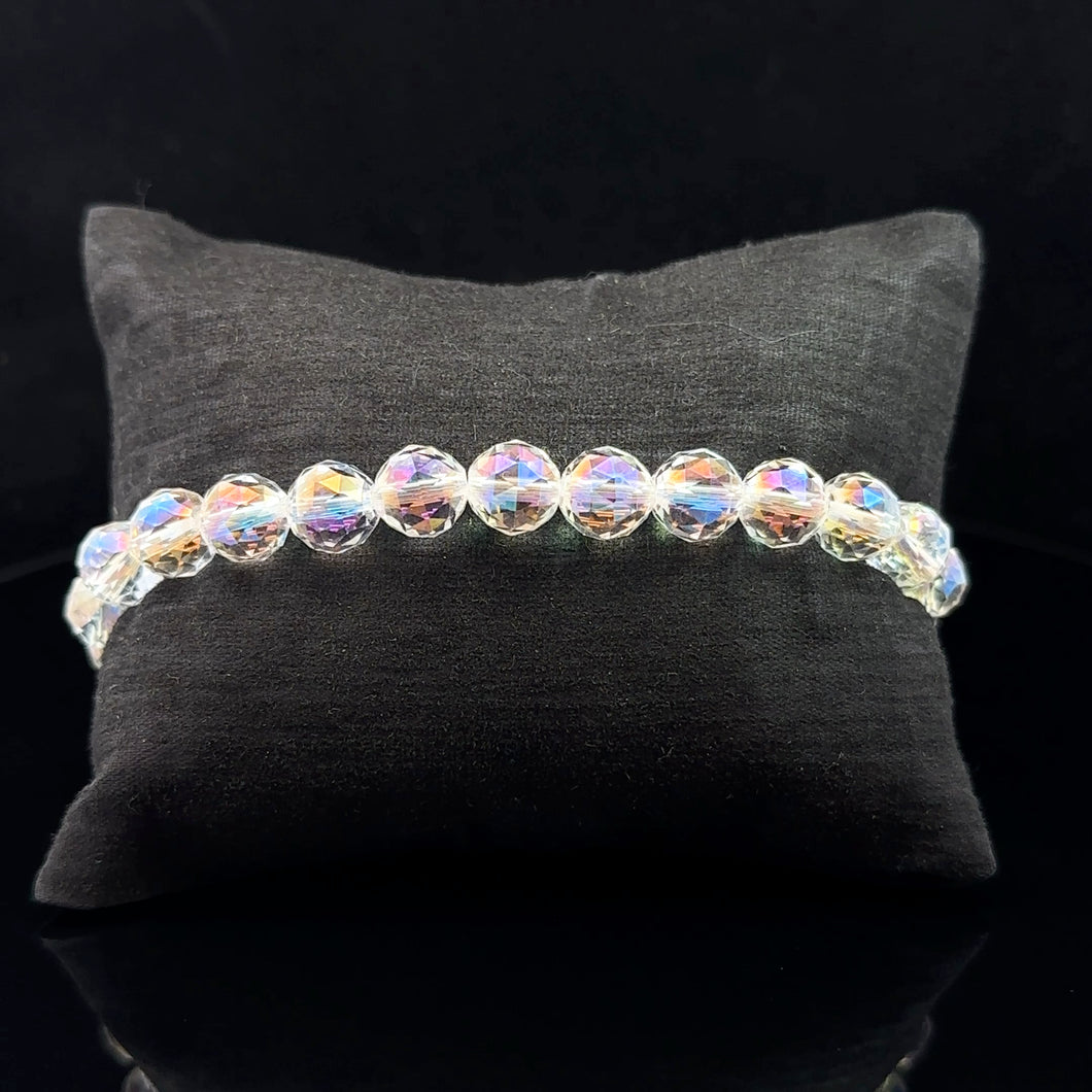 Bracelet Quartz 6mm 28 beads