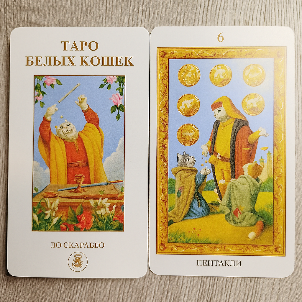 Tarot of White Cats — Таро Белых Кошек