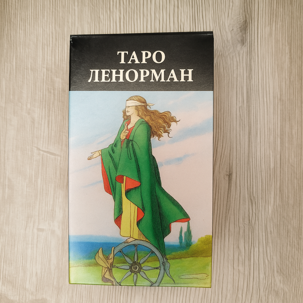 Front of Tarot Lenormand Tarot Encyclopedia Avalon/Hachette deck