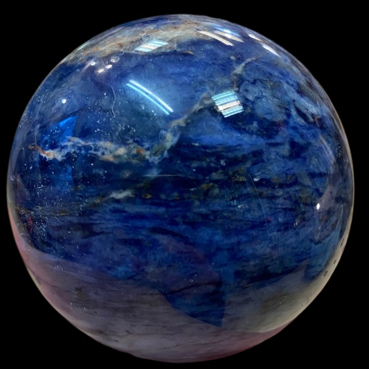 Sodalite Sphere 432 g 6.5 cm