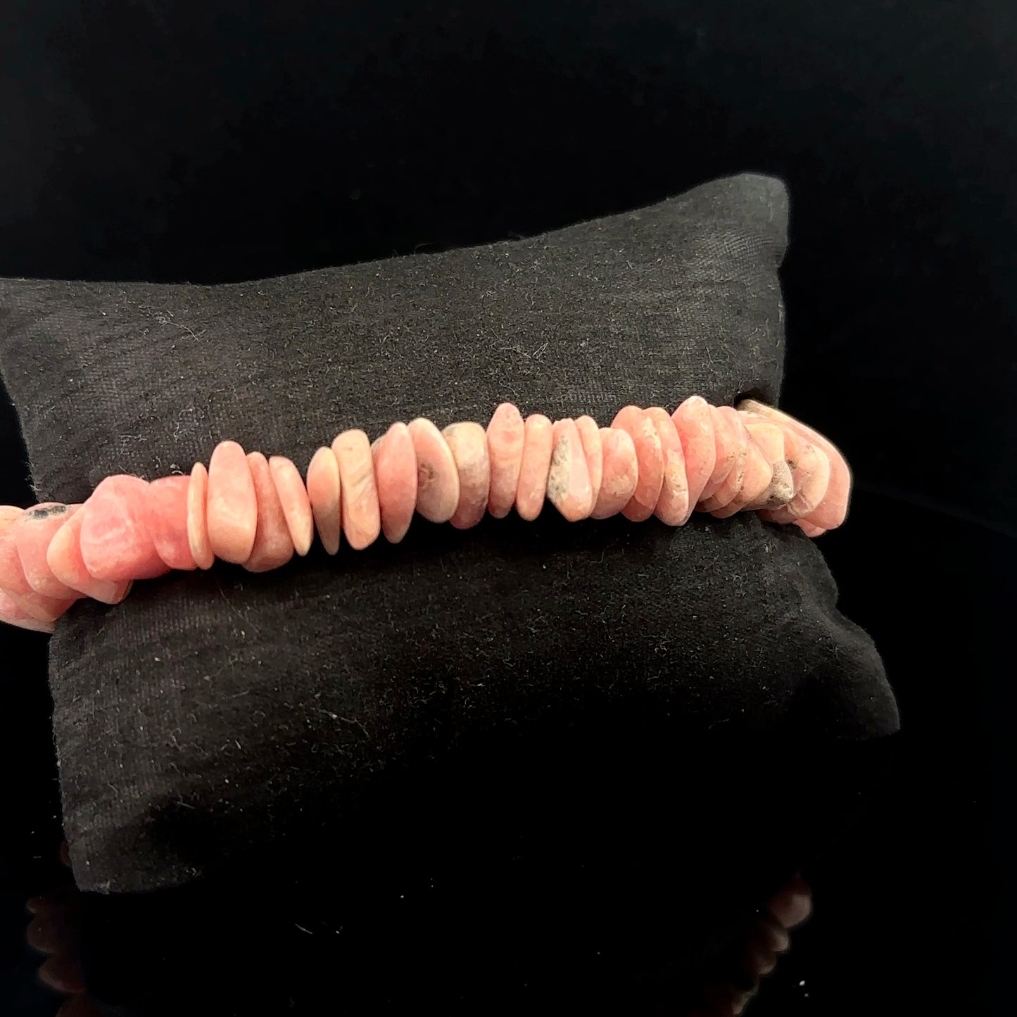 Rhodochrazite bracelet, size L
