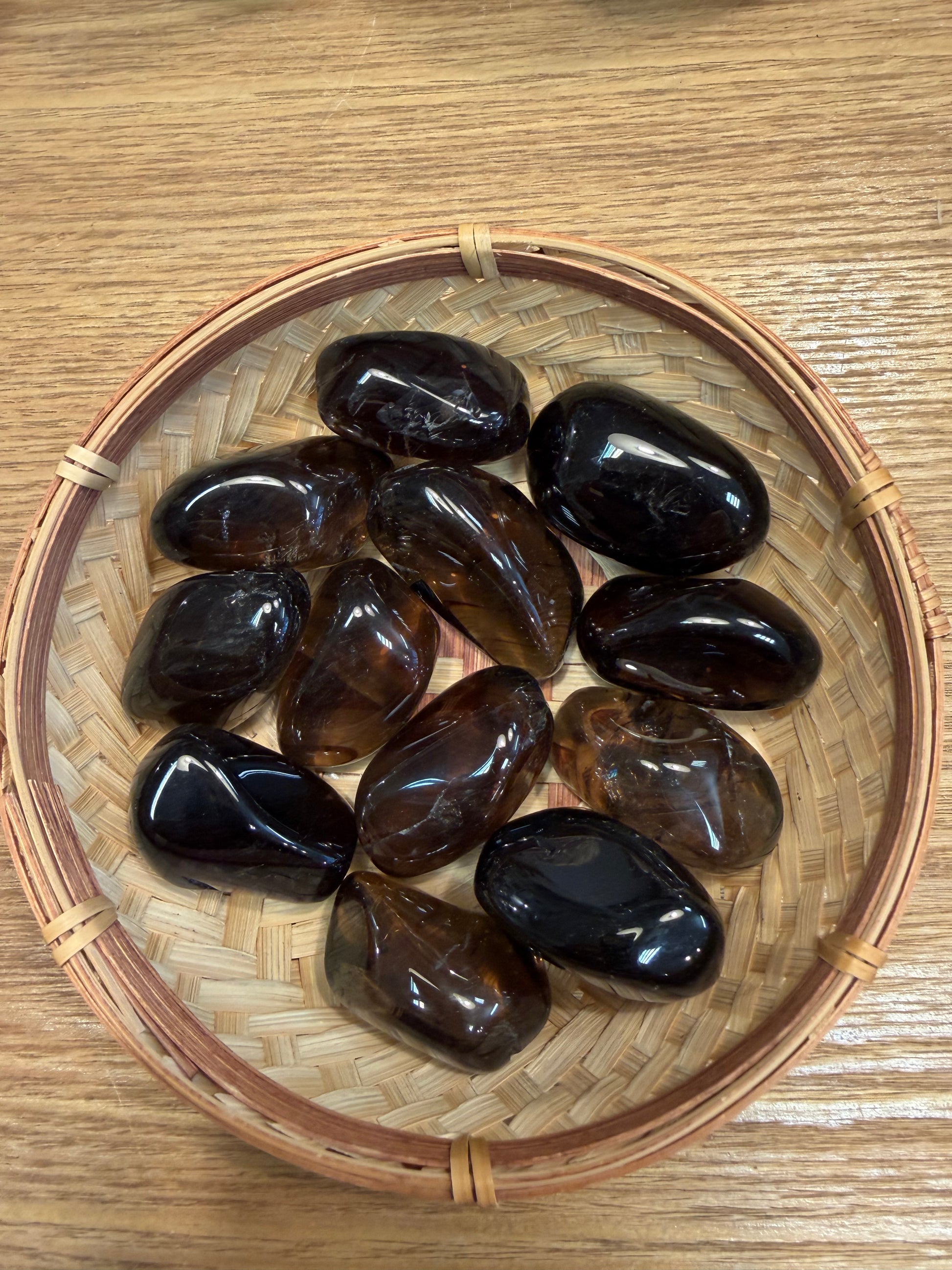 Smoky Quartz Tumbled Stone, 2–3 cm
