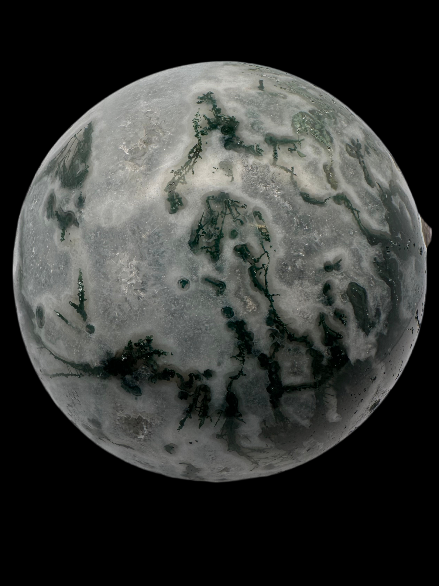 Moss Agate Sphere 60 mm