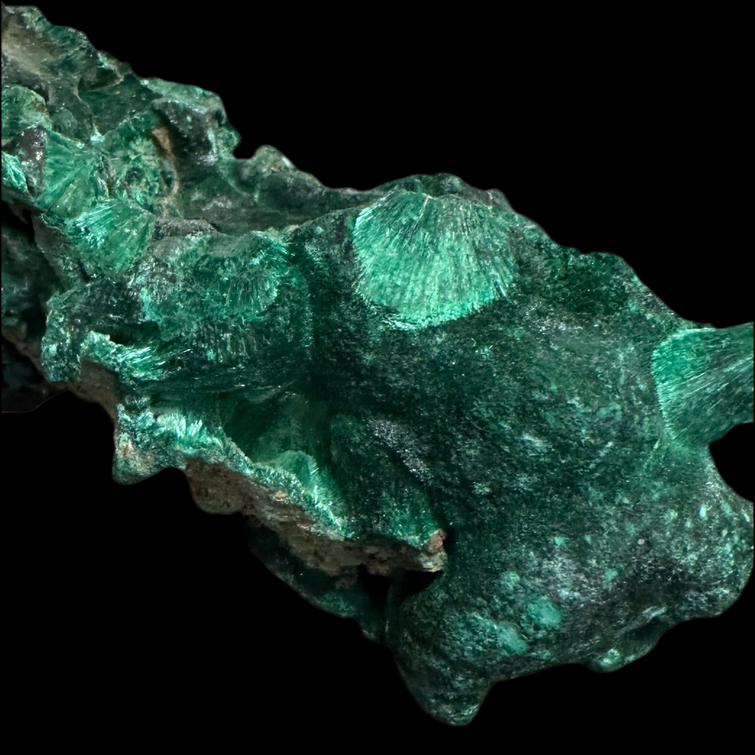 Malachite Crystal, Congo; 115g; 80mm x 30mm