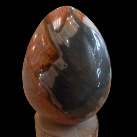 Mookaite Jasper Egg 315 g 8.5×6 cm