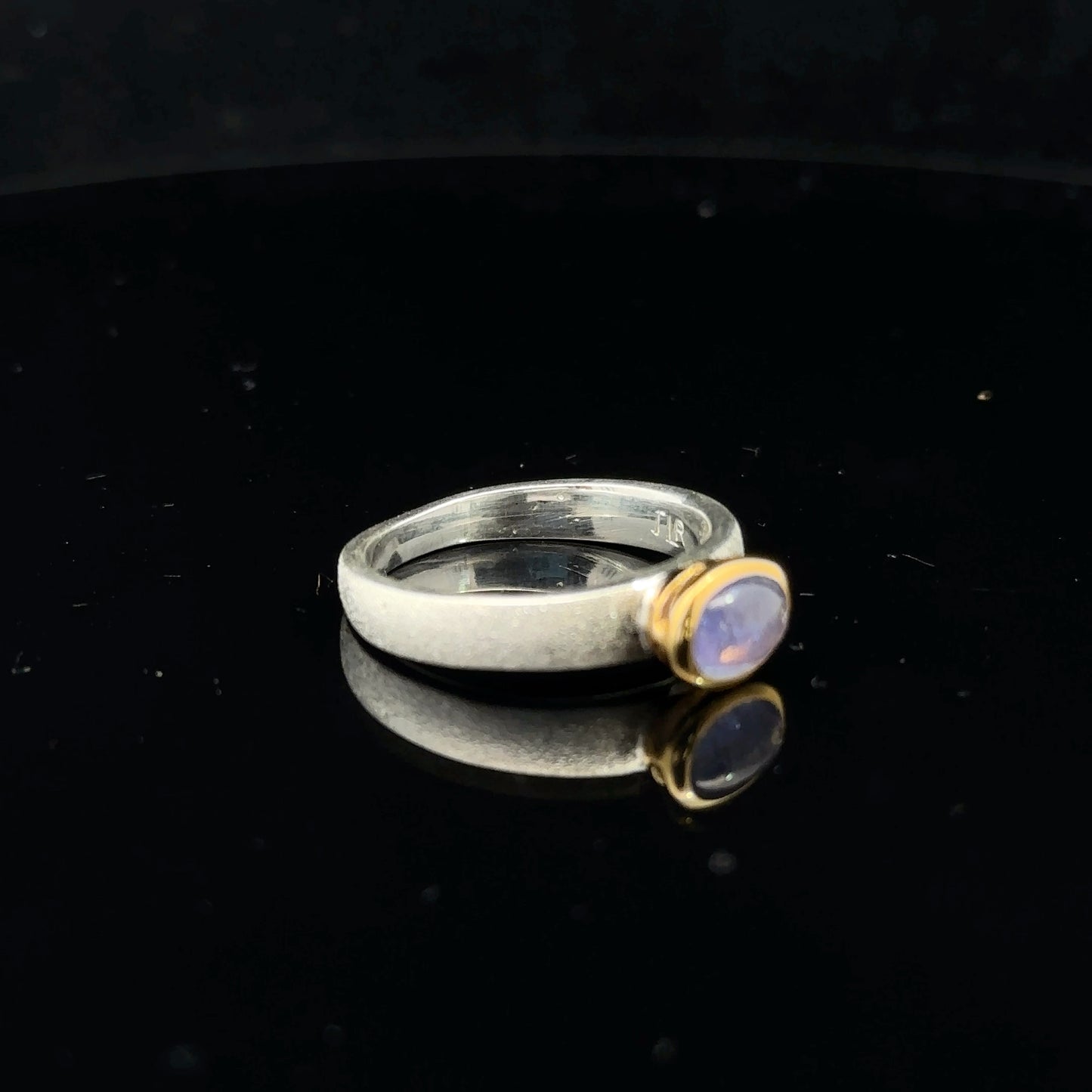 Tanzanite Ring Silver 925 Size 16.5