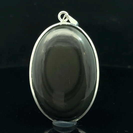 Rainbow Obsidian Pendant, 17g, 3.5 x 5.5 cm