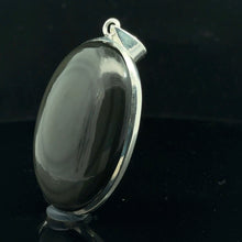 Load image into Gallery viewer, Rainbow Obsidian Pendant, 17g, 3.5 x 5.5 cm
