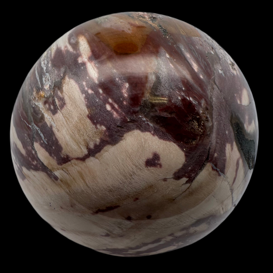 Ball Petrified wood 70 mm