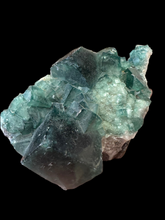 Load image into Gallery viewer, Fluorite crystal Madagascar fluorescent 380 gr; 10 by 7.5 by 5 cm
