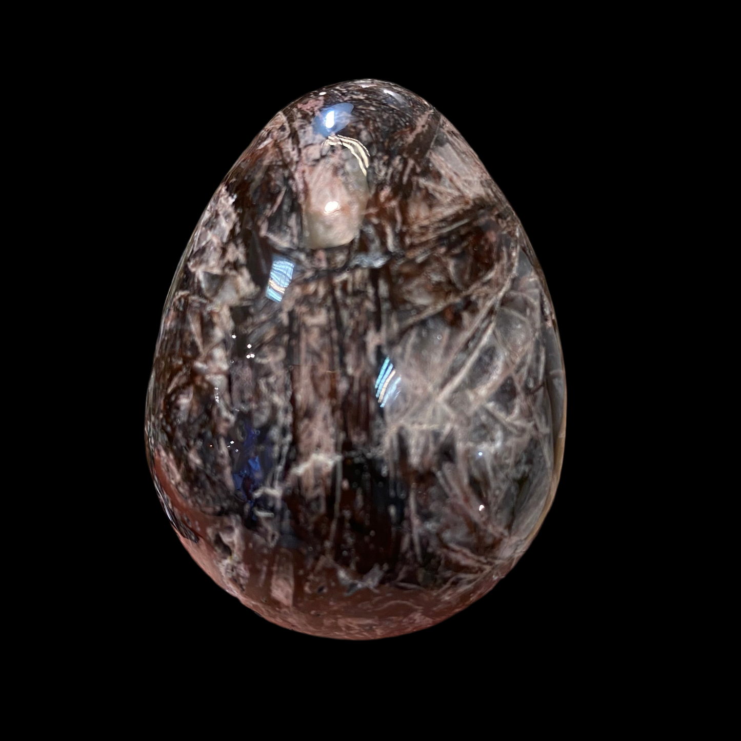 Olu jaspis, 228 g, 6,5 cm