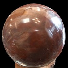 Load image into Gallery viewer, Ball Petrified Wood 60mm
